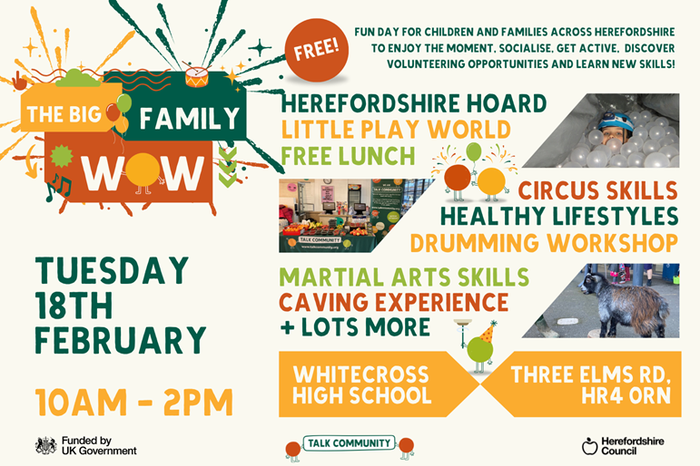 The Big Family WOW Tuesday 18 February 10a-2pm